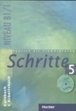 کتاب شریته Deutsch als fremdsprache Schritte 5 NIVEAU B1.1 Kursbuch Arbeitsbuch