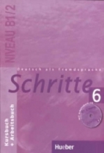 کتاب شریته Deutsch als fremdsprache Schritte 6 NIVEAU B1.2 Kursbuch Arbeitsbuch