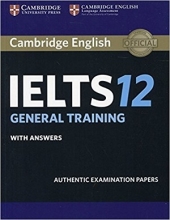 کتاب آیلتس کمبیریج جنرال IELTS Cambridge 12 General+CD