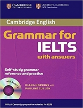 کتاب کمبریج گرامر فور آیلتس Cambridge Grammar for IELTS+CD نسخه صادراتی