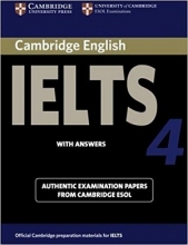 کتاب آیلتس کمبیریج IELTS Cambridge 4+CD تک رنگ