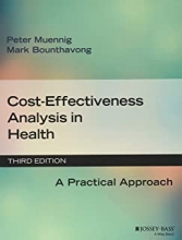 کتاب کاست افکتیونیس Cost-Effectiveness Analysis in Health