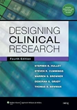 کتاب دیزاینینگ کلینیکال ریسرچ Designing Clinical Research