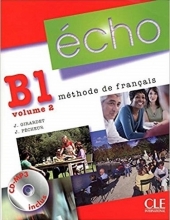 کتاب فرانسوی اکو echo B1 volume 2 livre de leleve +cahier personnel dapprentissage