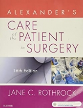 کتاب الکساندرز کر آف پیشنت این سرجری Alexander’s Care of the Patient in Surgery, 16th Edition2018