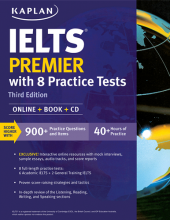 کتاب کاپلن آیلتس پریمیر ویرایش سوم Kaplan IELTS Premier with 8 Practice Tests 3rd+CD